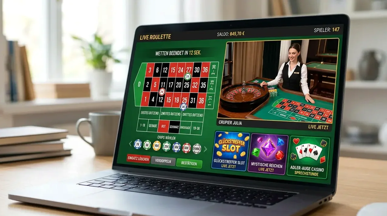 Live Dealer im 21