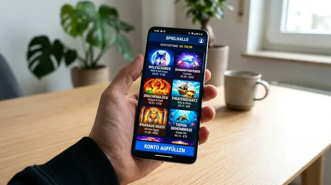 Mobiles Casino ohne Download bei 21